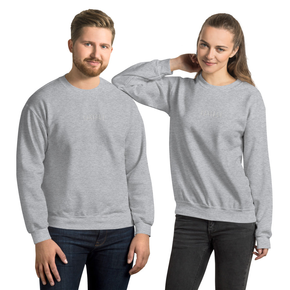 Geborduurde Unisex Sweatshirt - Mirror